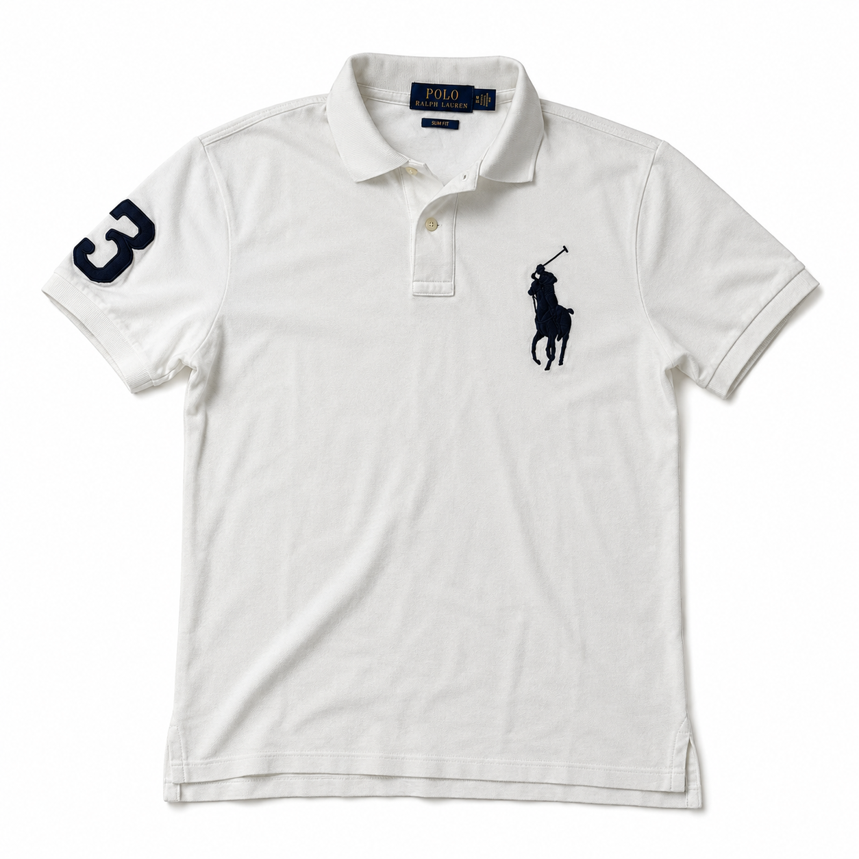 Poloshirt Weiß