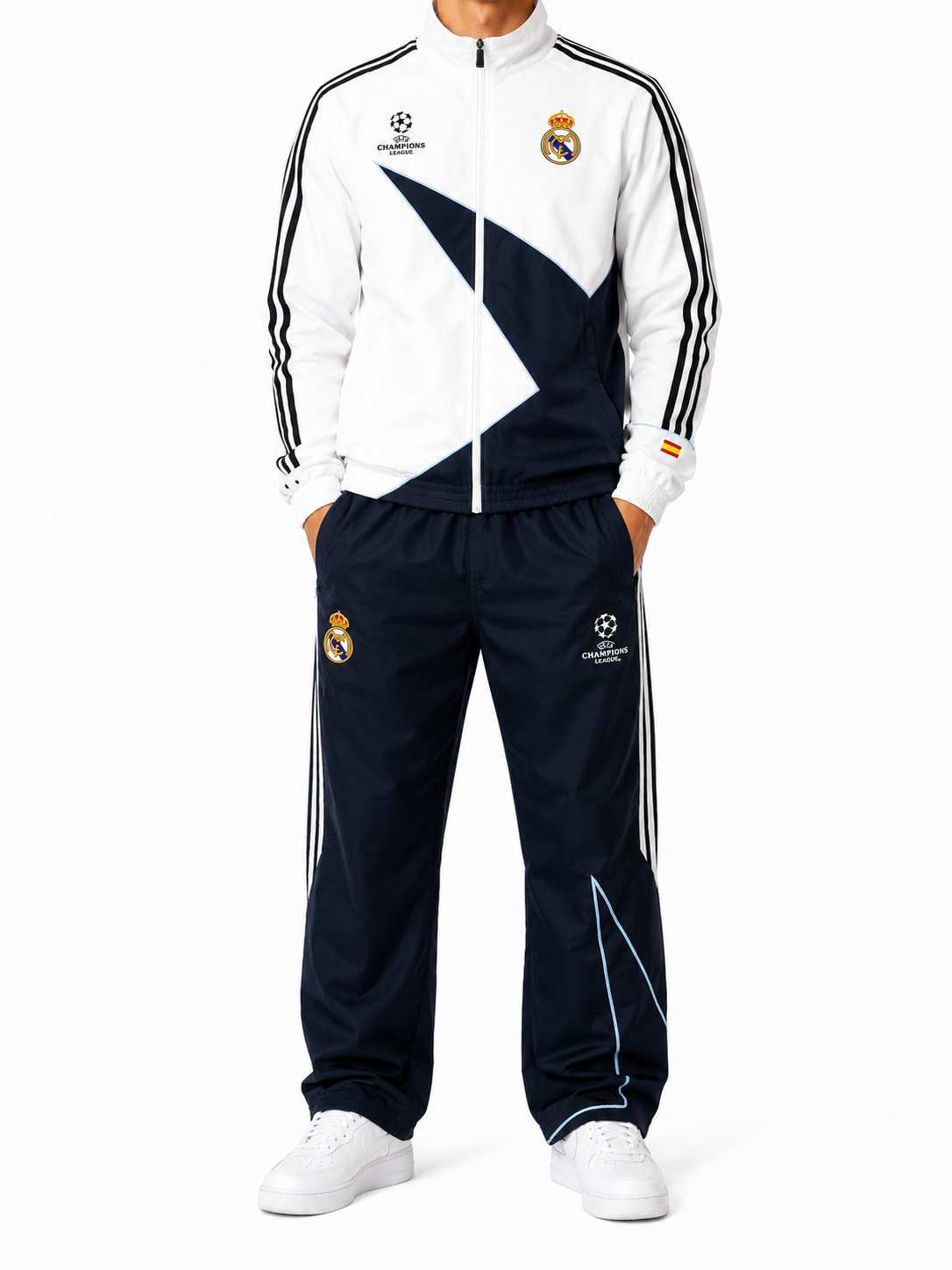 Real Madrid x Adidas x Champions League 2009/10 Tracksuit | M